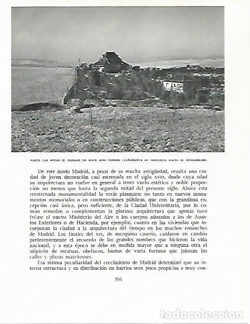 Otros art&iacute;culos de coleccionismo en papel: LAMINA 8931: Vista de la sierra de Madrid - G. Gomez de la Serna