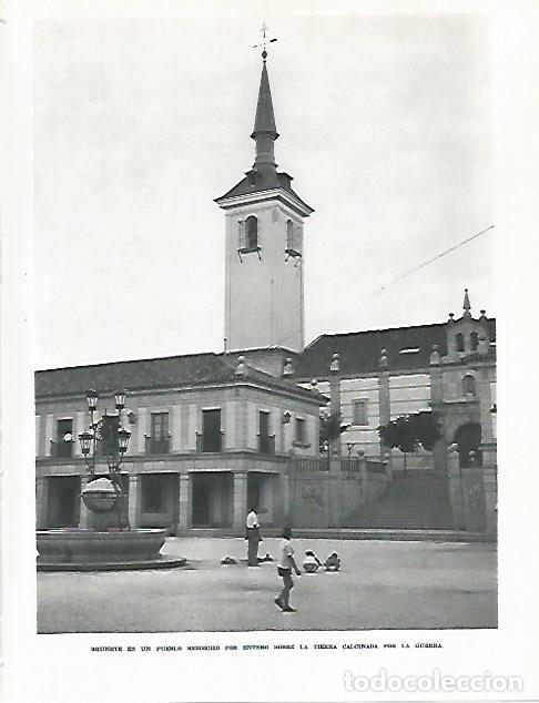 Otros art&iacute;culos de coleccionismo en papel: LAMINA 9006: Plaza de Brunete Madrid - G. Gomez de la Serna