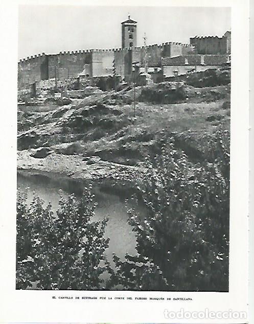 Otros art&iacute;culos de coleccionismo en papel: LAMINA 8967: Castillo de Buitrago - G. Gomez de la Serna