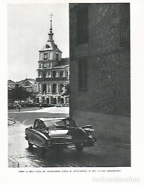 Otros art&iacute;culos de coleccionismo en papel: LAMINA 9024: Ayuntamiento de Toledo - G. Gomez de la Serna