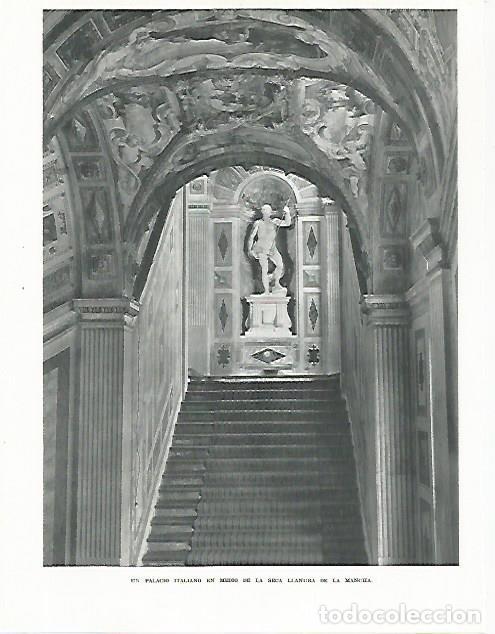 Otros art&iacute;culos de coleccionismo en papel: LAMINA 9087: Interior del Palacio de El Viso - G. Gomez de la Serna