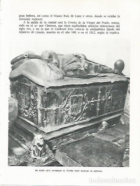 Otros art&iacute;culos de coleccionismo en papel: LAMINA 9062: Sepulcro del ultimo Gran Maestre de la Orden de Santiago - G. Gomez de la Serna