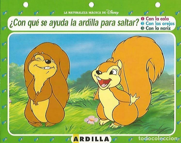 Otros art&iacute;culos de coleccionismo en papel: LAMINA 14093: Ardilla. Secretos con Blancanieves - Varios