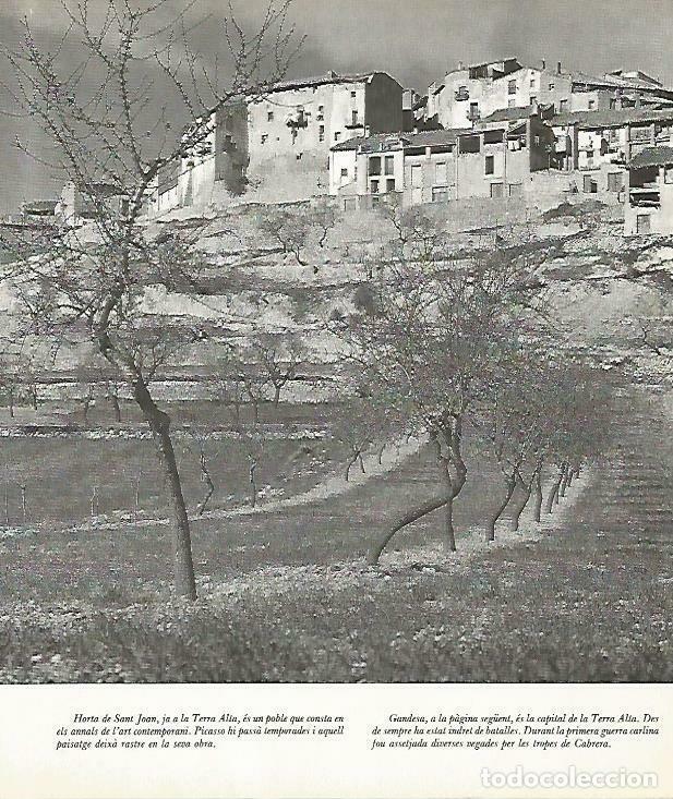 Otros art&iacute;culos de coleccionismo en papel: LAMINA 14053: Horta de Sant Joan, Tarragona - Josep Pla
