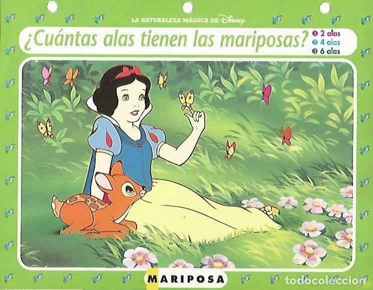 Otros art&iacute;culos de coleccionismo en papel: LAMINA 14147: Mariposa. Secretos con Blancanieves - Varios