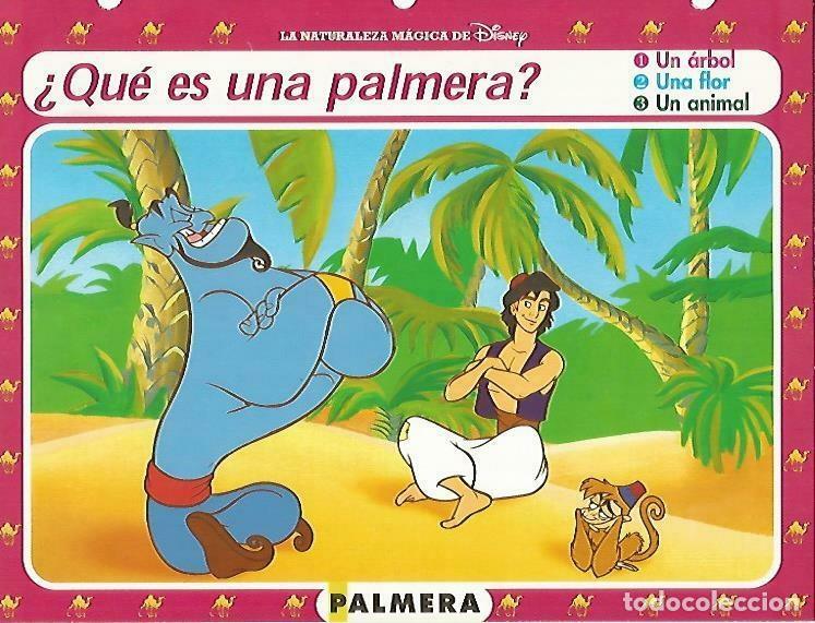 Otros art&iacute;culos de coleccionismo en papel: LAMINA 14085: Palmera. Secretos del desierto con Aladdin - Varios
