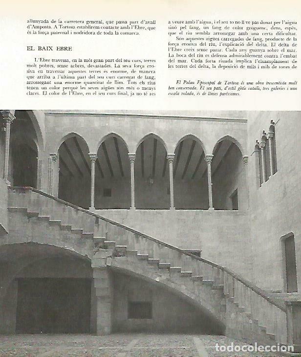 Otros art&iacute;culos de coleccionismo en papel: LAMINA 14049: Palacio Episcopal de Tortosa, Tarragona - Josep Pla