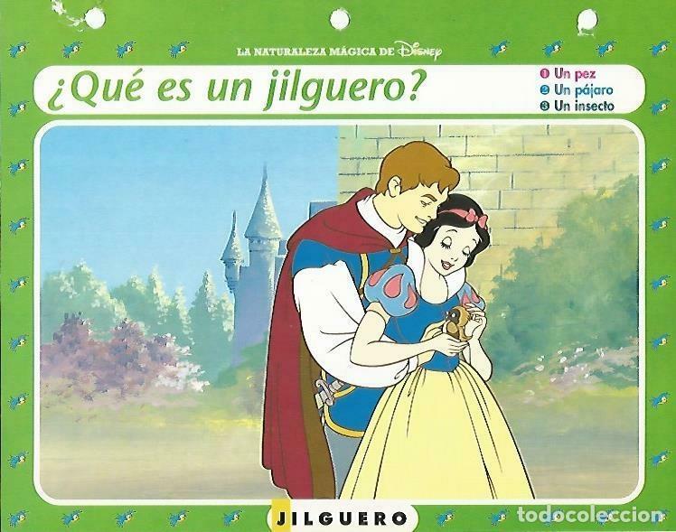 Otros art&iacute;culos de coleccionismo en papel: LAMINA 14150: Jilguero. Secretos con Blancanieves - Varios