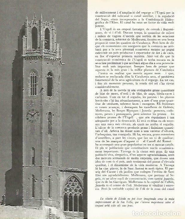 Otros art&iacute;culos de coleccionismo en papel: LAMINA 14001: Seu Vella de Lleida - Josep Pla