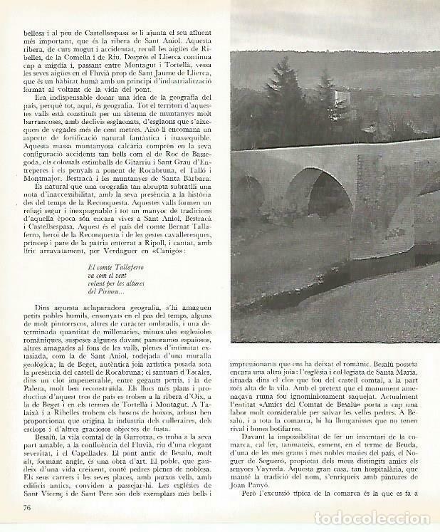 Otros art&iacute;culos de coleccionismo en papel: LAMINA 13954: Puente en la provincia de Girona - Josep Pla
