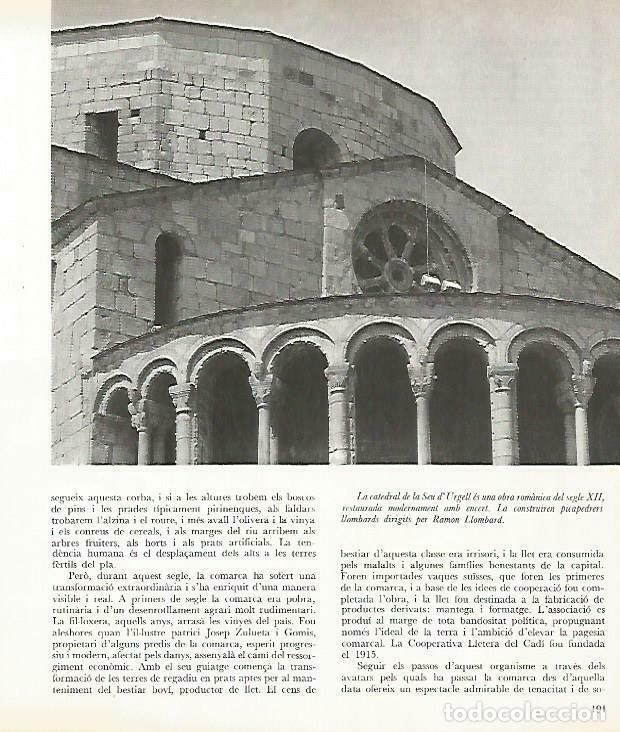 Otros art&iacute;culos de coleccionismo en papel: LAMINA 13999: Catedral de la Seu d'Urgell, Lleida - Josep Pla