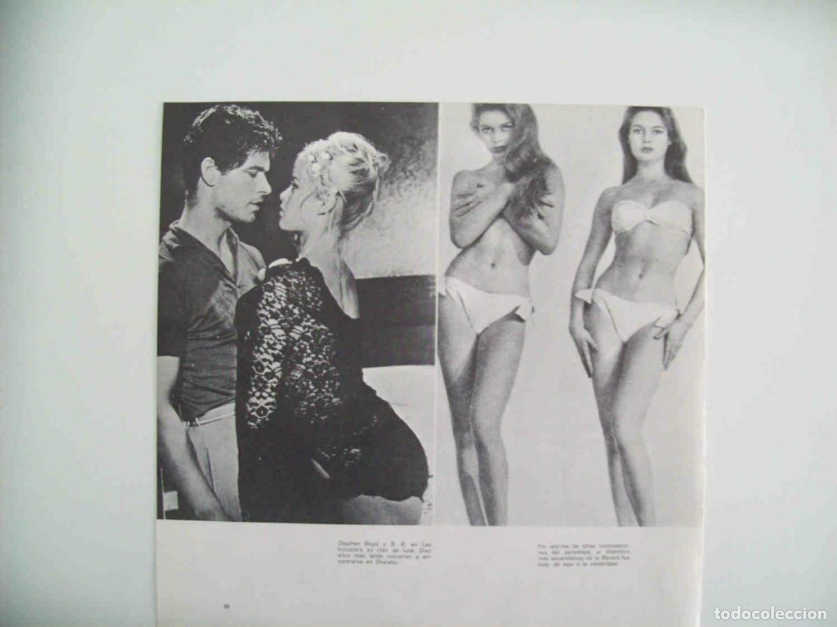 Otros art&iacute;culos de coleccionismo en papel: LAMINA 14196: Brigitte Bardot en Les bijoutiers au clair de lune - VVAA