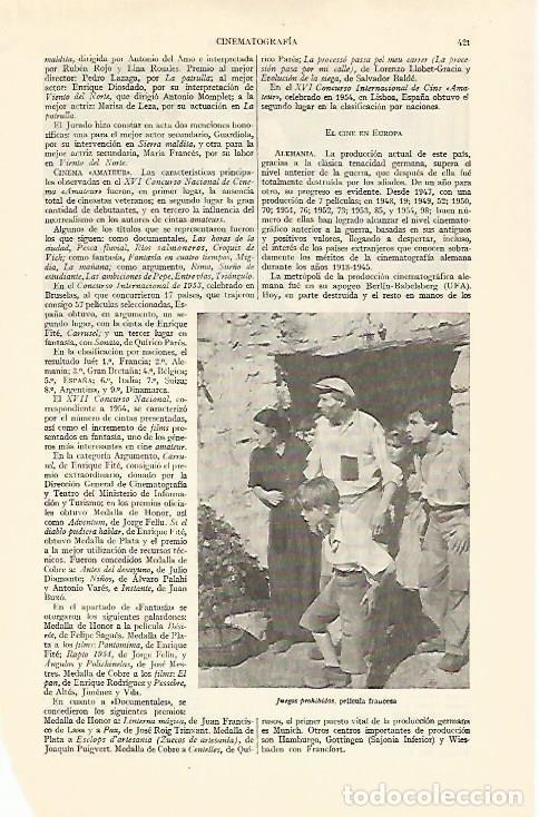 Otros art&iacute;culos de coleccionismo en papel: LAMINA ESPASA 21956: Escena de Juegos Prohibidos - Varios