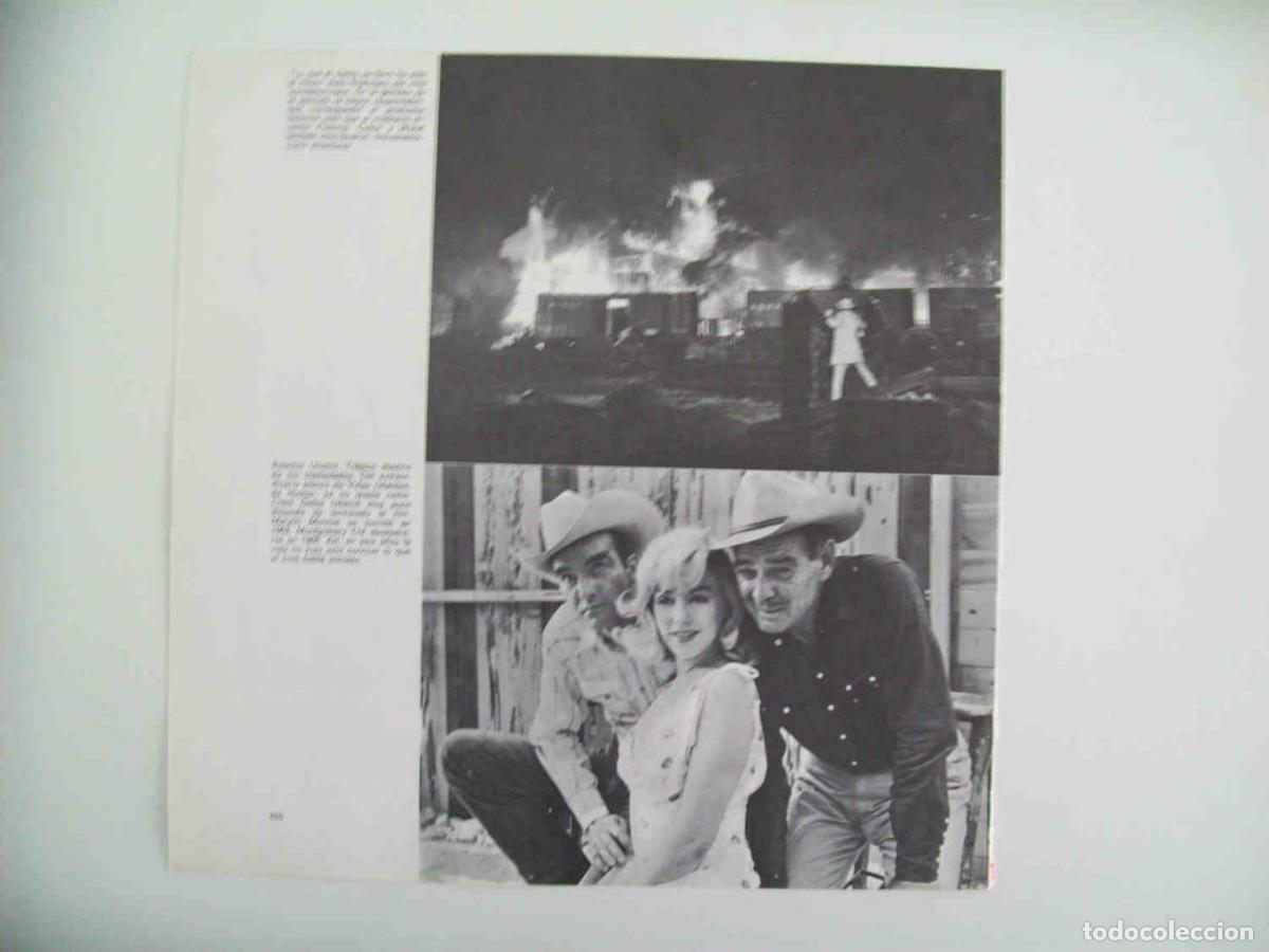 Otros art&iacute;culos de coleccionismo en papel: LAMINA 14322: Marilyn Monroe y Clark Gable en Vidas rebeldes - VVAA