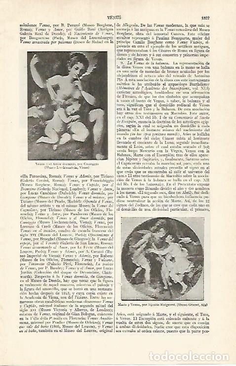 Otros art&iacute;culos de coleccionismo en papel: LAMINA ESPASA 17532: Venus y el Amor dormido por Correggio - Varios