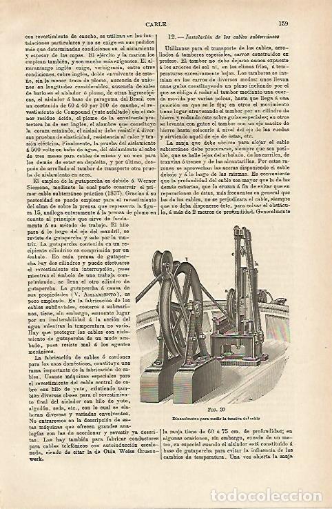 Otros art&iacute;culos de coleccionismo en papel: LAMINA ESPASA 14602: Dinamometro - Varios