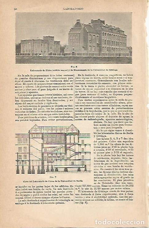 Otros art&iacute;culos de coleccionismo en papel: LAMINA ESPASA 8875: Universidad de Gottinga - Varios