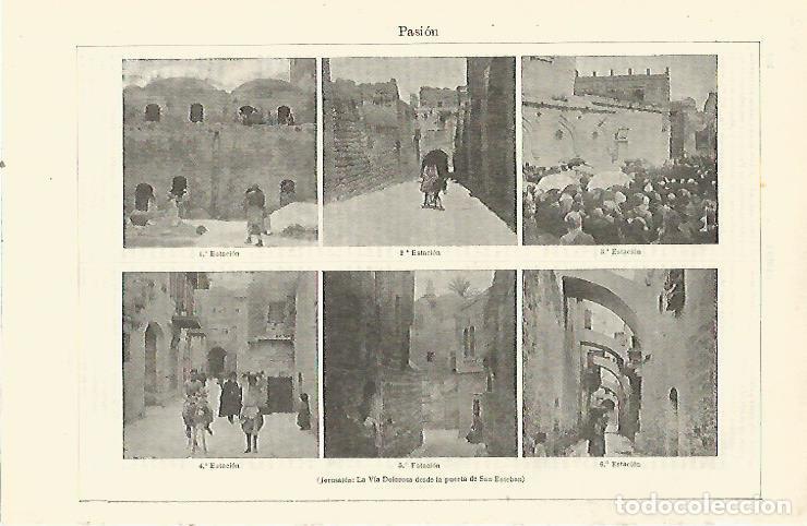 Otros art&iacute;culos de coleccionismo en papel: LAMINA ESPASA 23412: La Via Dolorosa en Jerusalen - Varios