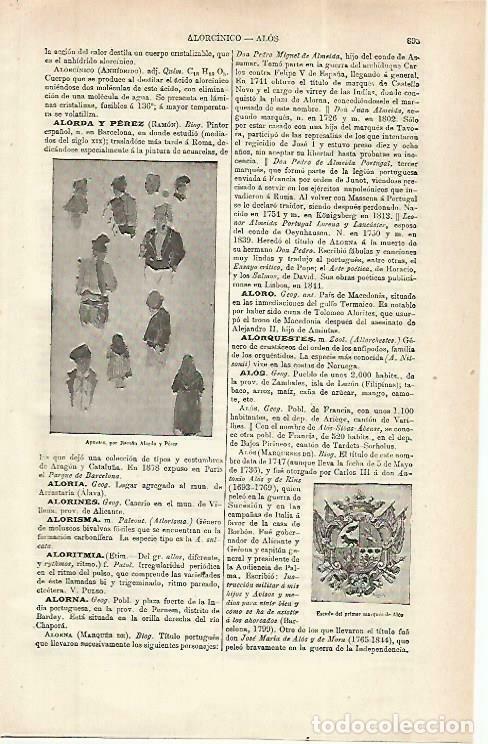 Otros art&iacute;culos de coleccionismo en papel: LAMINA ESPASA 33867: Apuntes, por Ramon Alorda - Varios