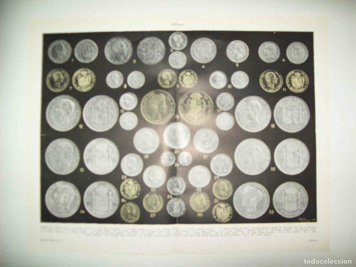Otros art&iacute;culos de coleccionismo en papel: LAMINA ESPASA 33741: Monedas de Alfonso XIII - Varios
