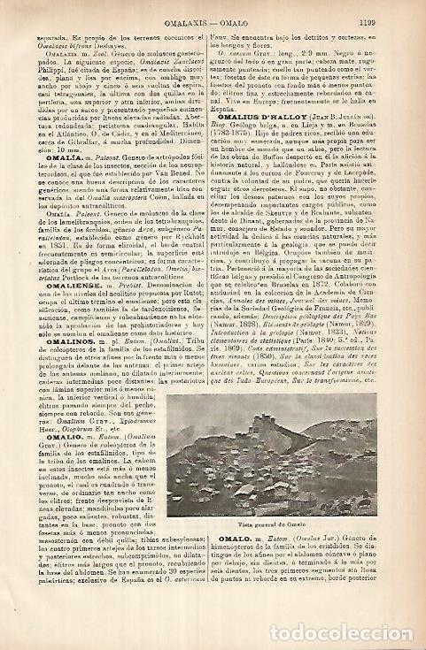 Otros art&iacute;culos de coleccionismo en papel: LAMINA ESPASA 26042: Vista de Omalo Rusia - Varios
