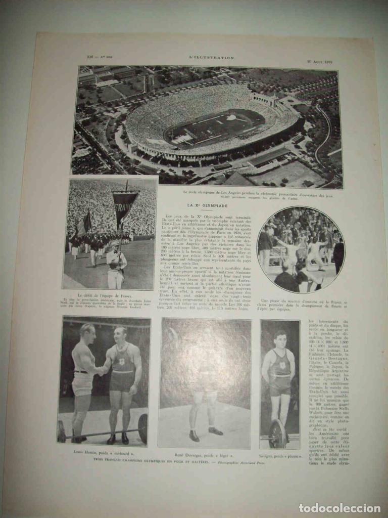 Otros art&iacute;culos de coleccionismo en papel: LAMINA 15024: X Juegos Olimpicos en Los Angeles - VVAA