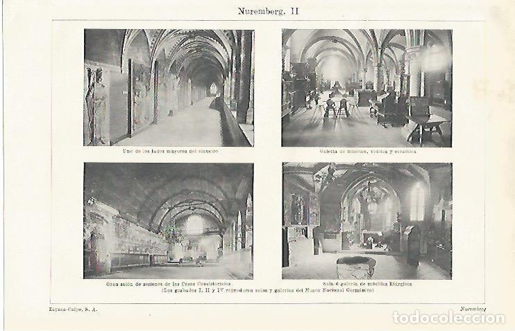 Otros art&iacute;culos de coleccionismo en papel: LAMINA ESPASA 21217: Museo de Nuremberg - Varios