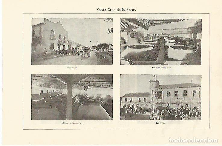 Otros art&iacute;culos de coleccionismo en papel: LAMINA ESPASA 18466: Vistas de Santa Cruz de la Zarza - Varios
