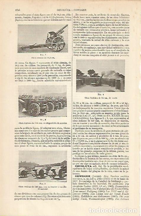 Otros art&iacute;culos de coleccionismo en papel: LAMINA ESPASA 4972: Obus - Varios Autores