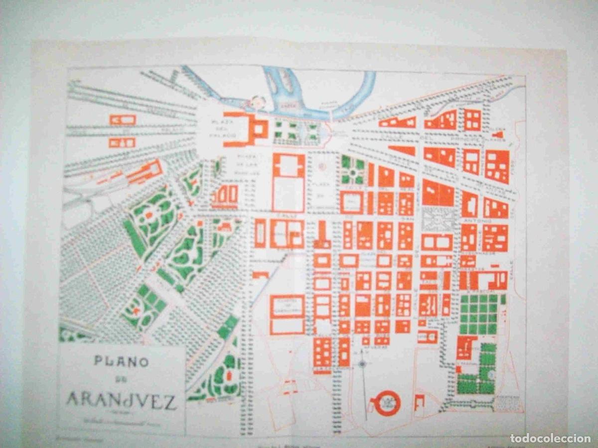 Otros art&iacute;culos de coleccionismo en papel: LAMINA ESPASA 26255: Plano de Aranjuez - Varios