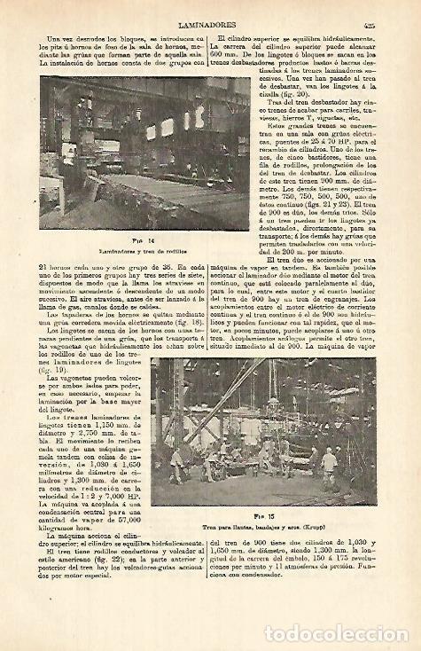 Otros art&iacute;culos de coleccionismo en papel: LAMINA ESPASA 26353: Tren para llatas de Krupp - Varios