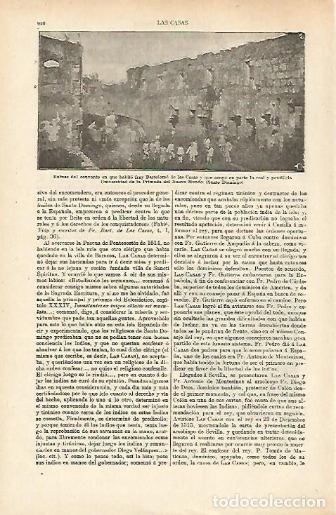Otros art&iacute;culos de coleccionismo en papel: LAMINA ESPASA 26423: Convento de la Primacia de Nuevo Mundo en Santo Domingo - Varios