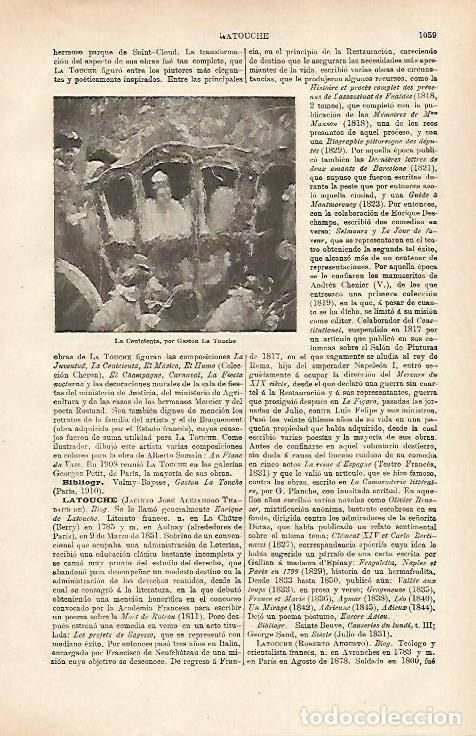 Otros art&iacute;culos de coleccionismo en papel: LAMINA ESPASA 26433: La Cenicienta por La Touche - Varios