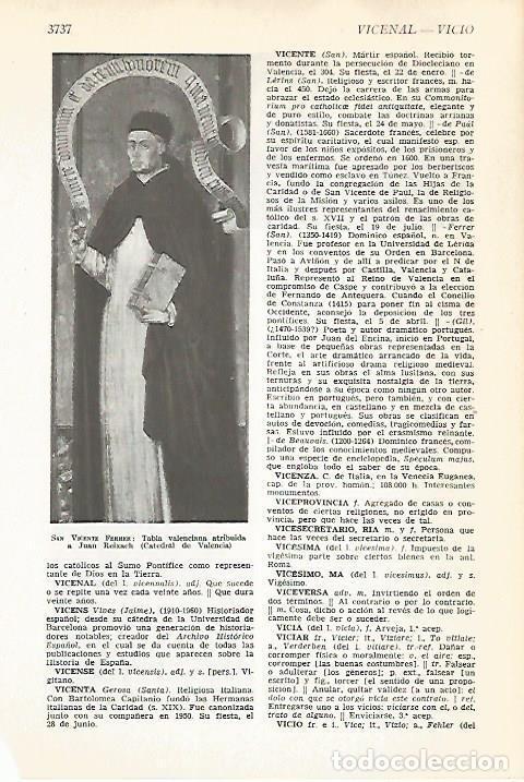 Otros art&iacute;culos de coleccionismo en papel: LAMINA VOX 16774: San Vicente Ferrer - Varios