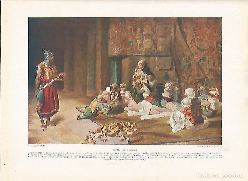 Sammelleidenschaft Andere Papierartikel: LAMINA 18174: Botin de guerra - Manuel Rodriguez Codola y Miguel S. Oliver