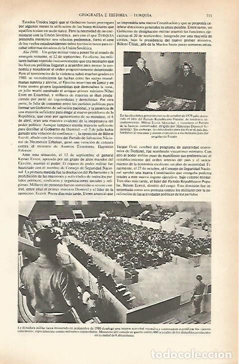 Otros art&iacute;culos de coleccionismo en papel: LAMINA ESPASA 26667: Juicio colectivo en Kahranmaras Turquia en 1980 - Varios