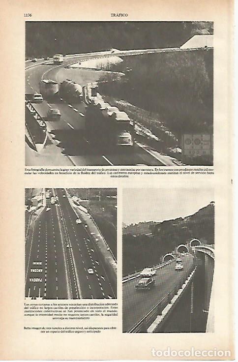 Otros art&iacute;culos de coleccionismo en papel: LAMINA ESPASA 26708: Vistas de carreteras - Varios