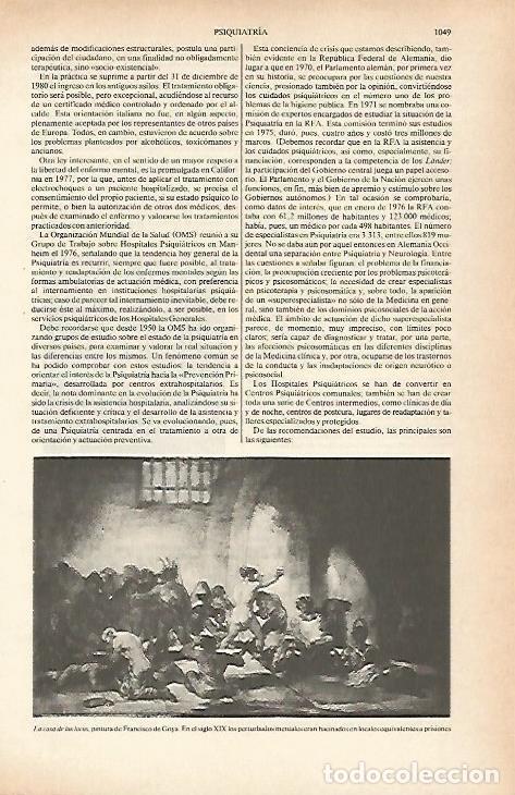 Otros art&iacute;culos de coleccionismo en papel: LAMINA ESPASA 26699: La casa de los locos por Goya - Varios