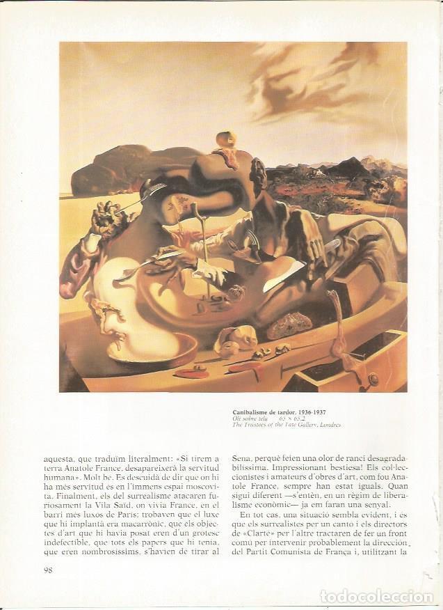 Otros art&iacute;culos de coleccionismo en papel: LAMINA 19301: Canibalismo de oto&ntilde;o, por Dali - Varios