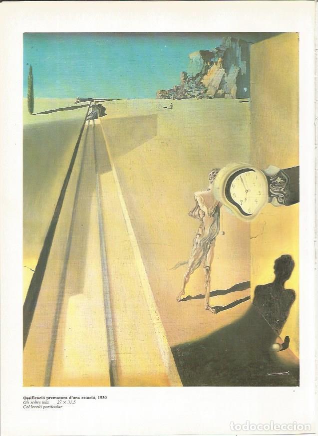 Otros art&iacute;culos de coleccionismo en papel: LAMINA 19279: Osificaci&oacute;n prematura de una estacion, por Dali - Varios