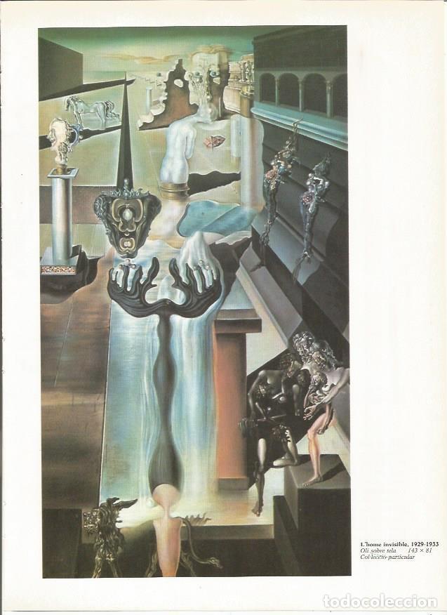 Otros art&iacute;culos de coleccionismo en papel: LAMINA 19289: El hombre invisible, por Dali - Varios