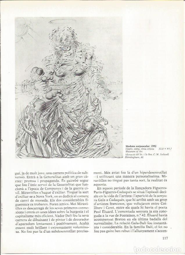 Otros art&iacute;culos de coleccionismo en papel: LAMINA 19311: Madona corpuscular, por Dali - Varios