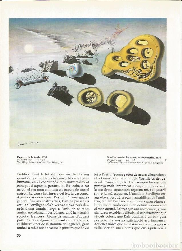 Otros art&iacute;culos de coleccionismo en papel: LAMINA 19269: Espectro de la tarde, por Dali - Varios