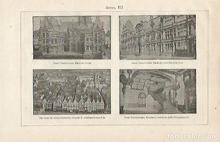 Otros art&iacute;culos de coleccionismo en papel: LAMINA ESPASA 12831: Casas de Arras - Varios