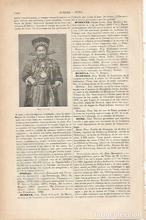 Otros art&iacute;culos de coleccionismo en papel: LAMINA ESPASA 11899: Mujer de Buretas China - Varios