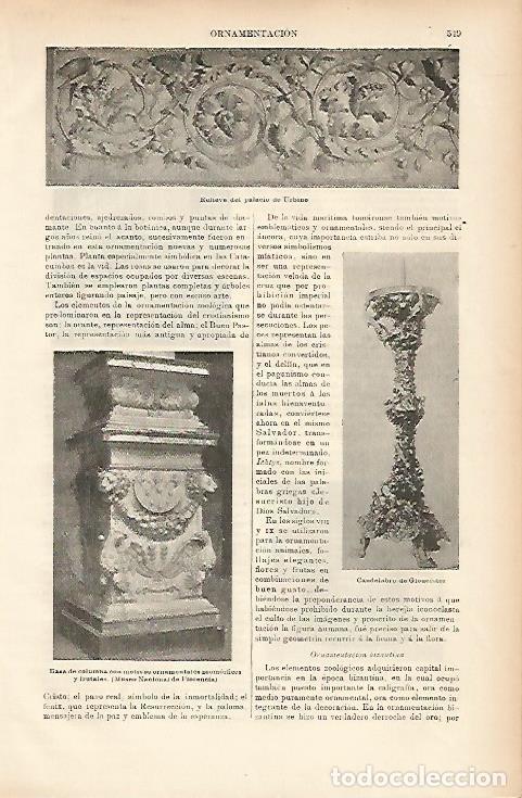 Otros art&iacute;culos de coleccionismo en papel: LAMINA ESPASA 7712: Candelabro de Gloucester - Varios
