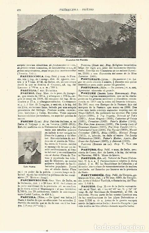 Otros art&iacute;culos de coleccionismo en papel: LAMINA ESPASA 23435: Monta&ntilde;as del Pasubio - Varios