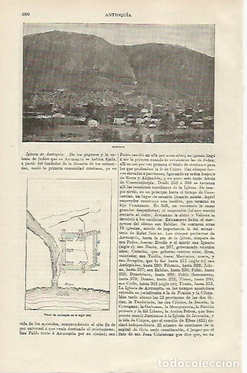 Otros art&iacute;culos de coleccionismo en papel: LAMINA ESPASA 23830: Antioquia - Varios