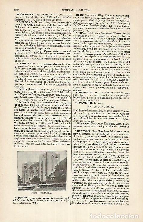 Otros art&iacute;culos de coleccionismo en papel: LAMINA ESPASA 17698: El Donjon de Niort Francia - Varios
