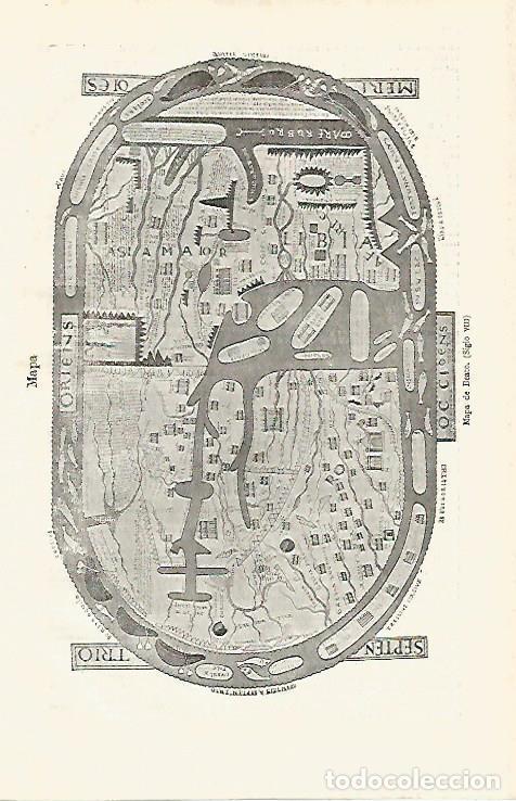 Otros art&iacute;culos de coleccionismo en papel: LAMINA ESPASA 18693: Mapa de Beato - Varios